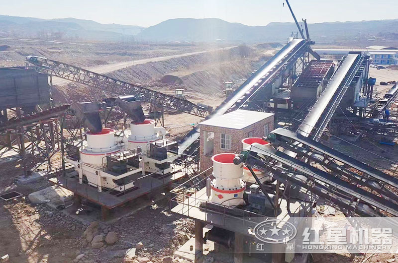 砂石廠制砂生產客戶現場實拍 砂石廠制砂生產客戶現場實拍