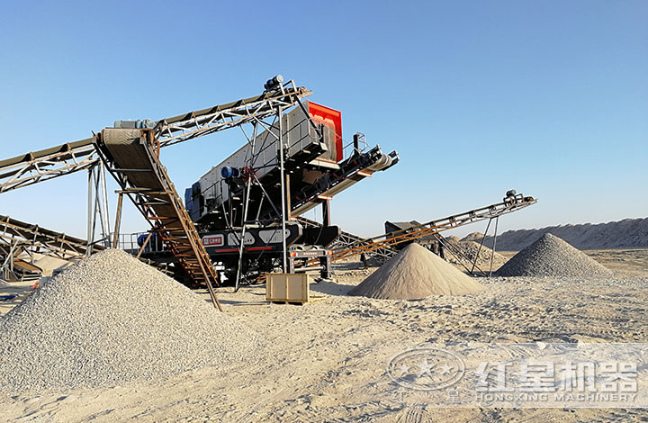 移動砂廠，環保