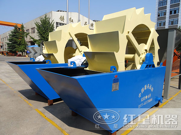 單葉輪式洗砂機(jī)，占地小，處理量小