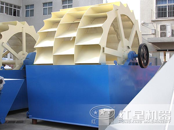 三葉輪式洗砂機(jī)，處理量大