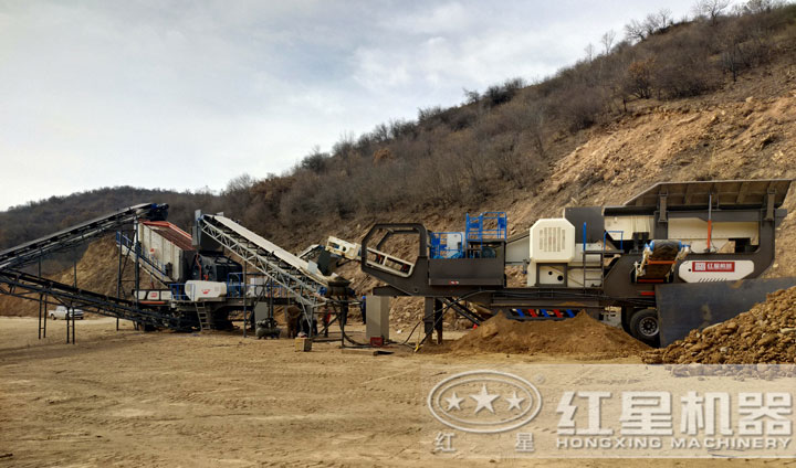 移動制砂現場，可就近參觀現場