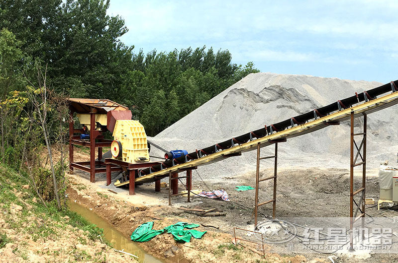 錘破可自成一條線，省去一級二級破碎過程