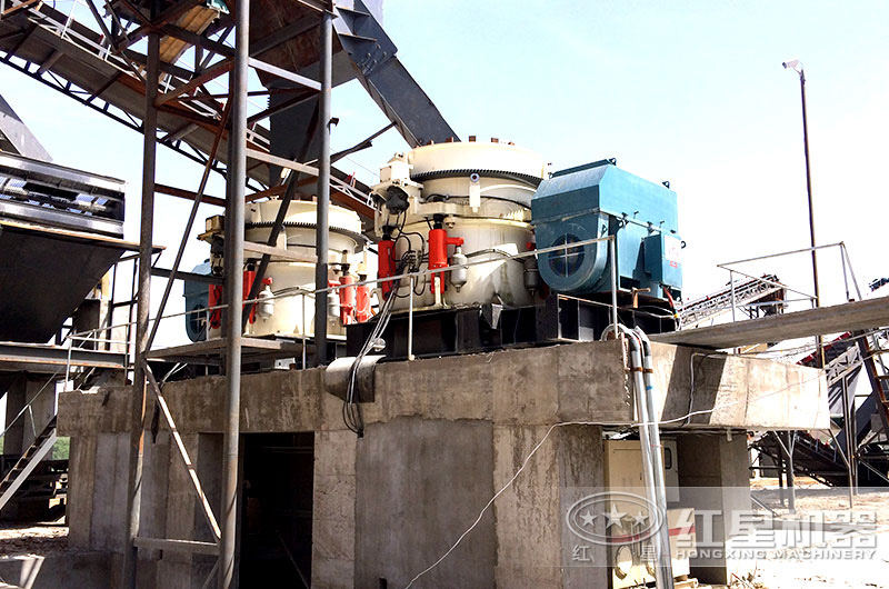 圓錐破產量大，自動化程度高，適合中大型砂石廠